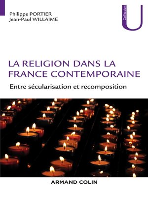 cover image of La religion dans la France contemporaine